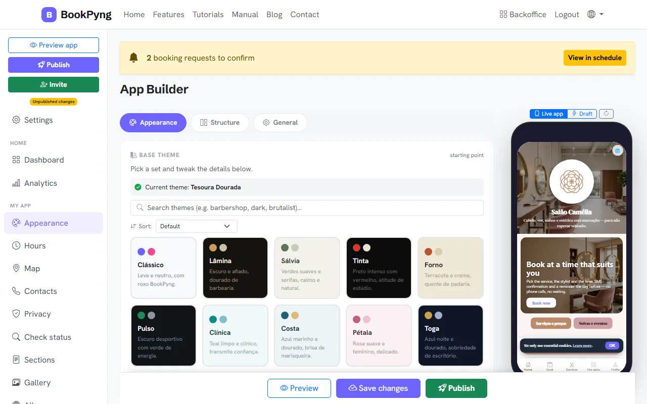 The App Builder.